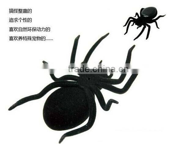 Mini Solar Powered Spider Robot Insect Toy Fun Gift