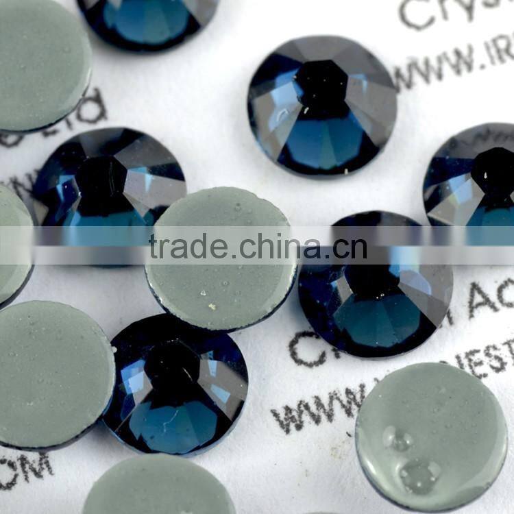 Hotfix rhinestone, 14 facets xilion rose cut Hot Fix strass stone crystal for wedding dress