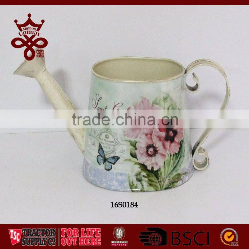 Small Galvanized Watering Can Watering Plants watering pot