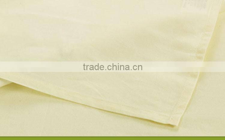 High qualiy Natural 100% Cotton King/ Queen wedding bed sheet