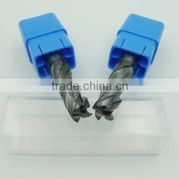 zhangjiagang Raise Straight shank tungsten carbide square end mill for mold manufacturing