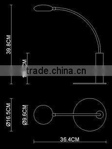 new style USA LED desk lamp