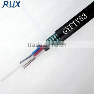 Armored GYFTY53 24 Core Cable/ Direct Buried Underground Fiber Optic Cable
