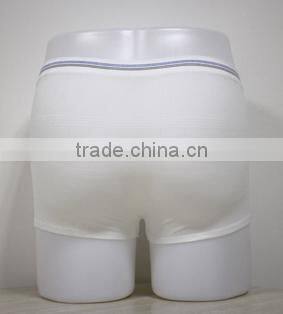 high Quality breathable incontinence fixation mesh underwear for incontinence people