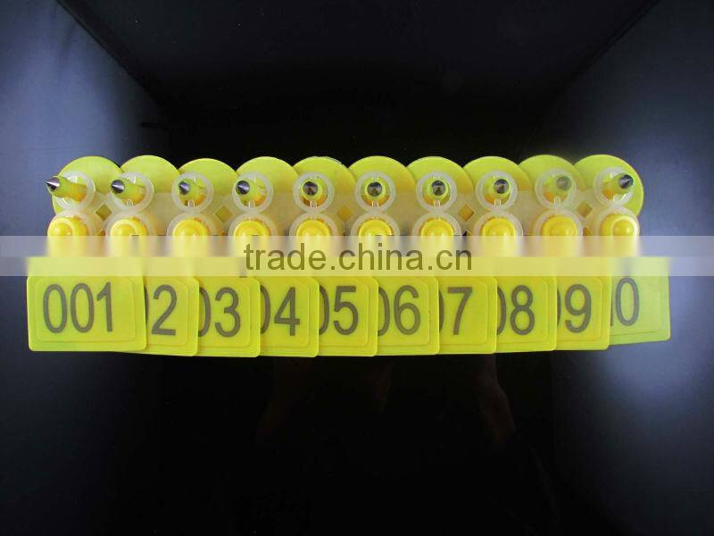 sell animal swine ear tag ,laser ear tag