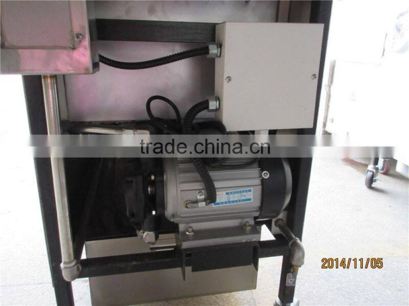 stainless steel snack food machine used commercial deep fryer