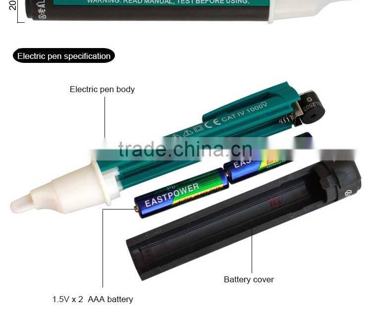 LAOA Hign quality Voltage Detector Pen Non-Contact AC Electric Tester