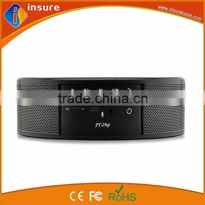 mini size round chargeable speaker with 2000mA battery
