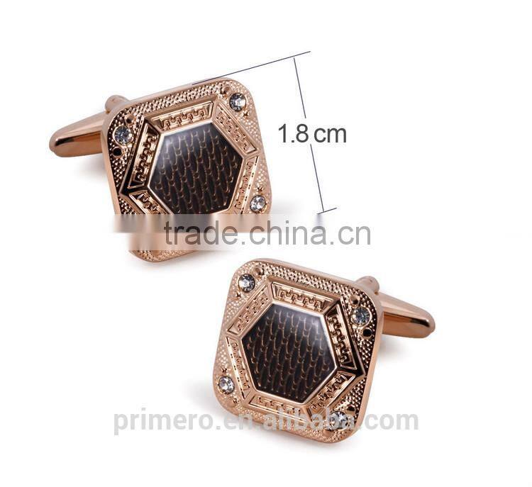 Jewelry shirt cufflink for mens Brand cuff buttons Crystal cuff link High Quality Wedding