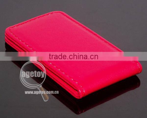 Leather Magnetic Business Card Case