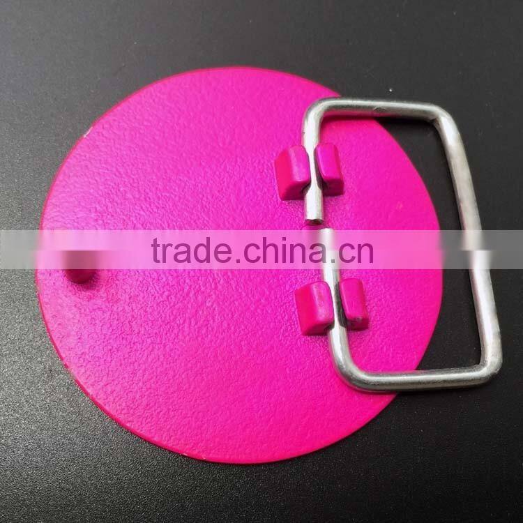 2016 new mens fashion Plate buckle leather belt in split leather material