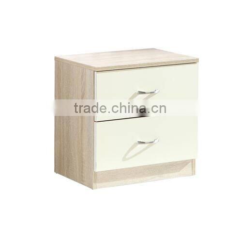 Kanya 2 Drawer Bedside Cabinet made in China