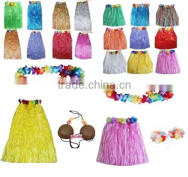 2015 New Hot Sale Hawaiian Hula Skirt Of For Woment BWG-7002