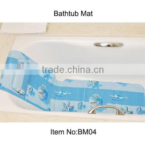 Eco friendly PVC Foam Safety Bathtub Mat bath pillow pvc