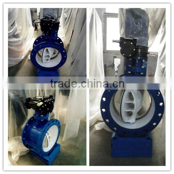 BV-DS071 EN API flange eccentric high performance butterfly valve