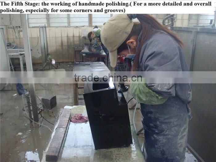 European style book shape granite tombstone