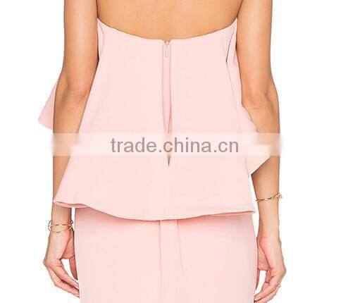 2016 Ladies Sex Prom Dress Off Shoulder Satin Breathable