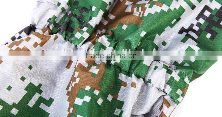 Outdoor hiking climbing skiing camouflage waterproof gaiters
