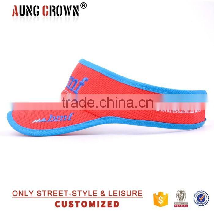 sun visor caps hats/sport visor caps