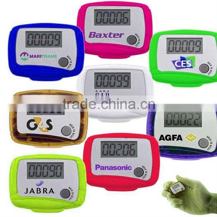 Pedometer - for Walking, Running, & Jogging! Step Counter - Blue - FAST SHIP!!!