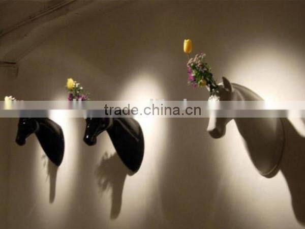 fiberglass horse head wall animal hanging decoration