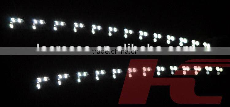 led daytime running light drl Dual color yellow as turning lights