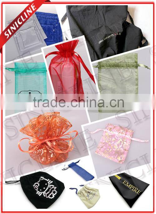 Sinicline PE colorful bag with zip lock for underwear