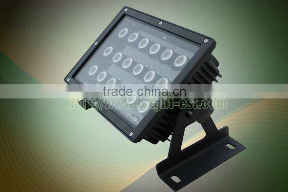 RGB DMX512 LED Floodlight, outdoors dimmable flood light