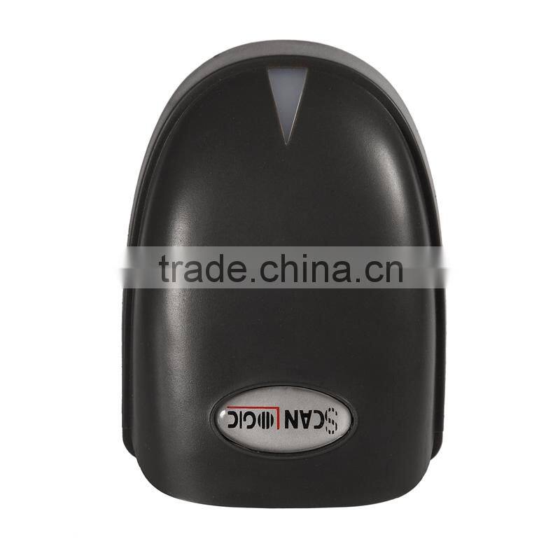 Black/White/Grey 1d laser handheld barcode scanner