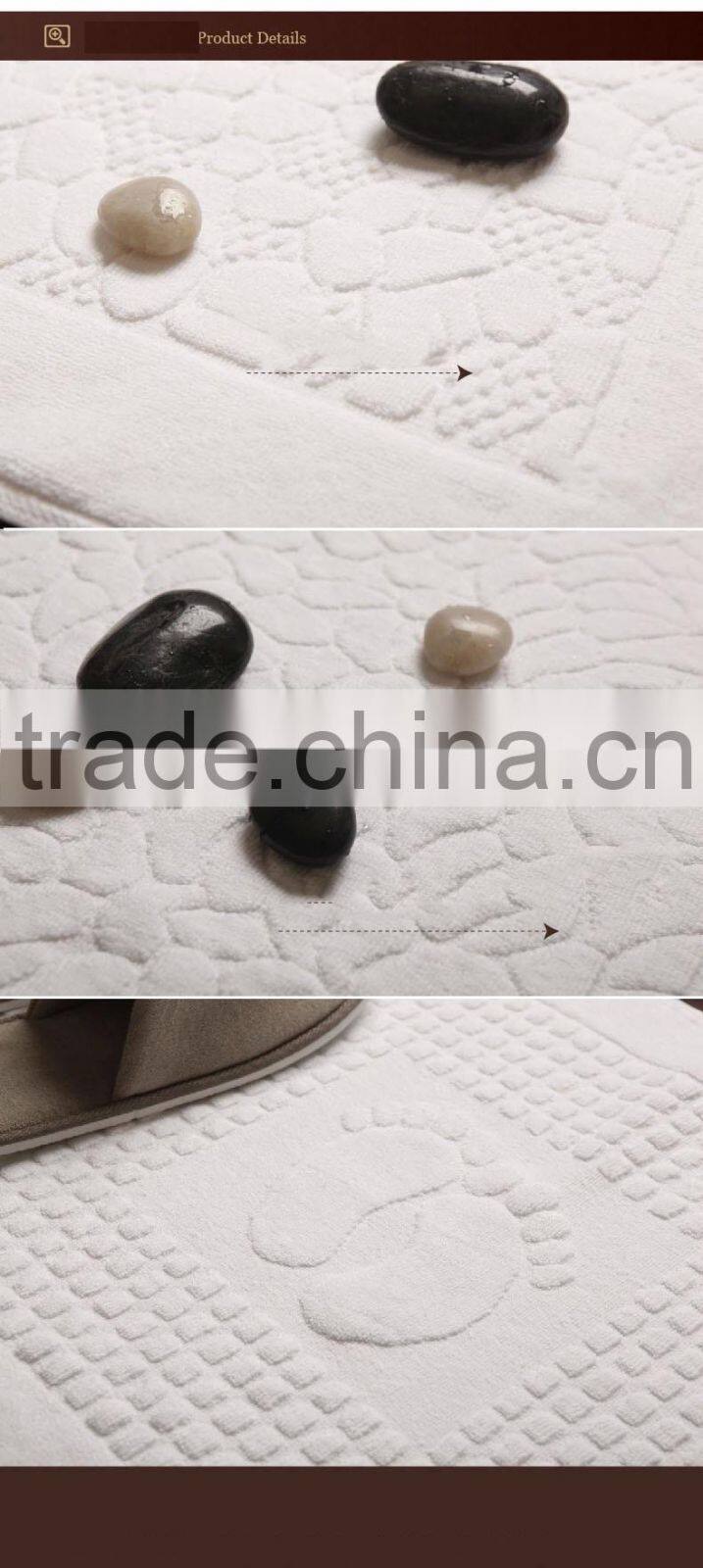 hot new design cotton bath mat