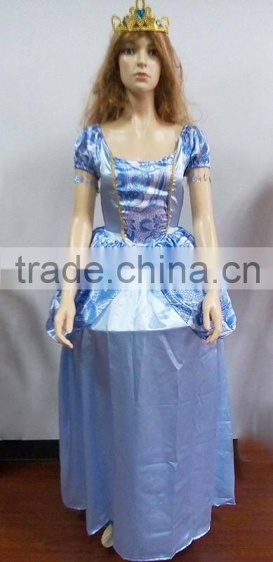 Party Carnival cinderella dress cosplay costume