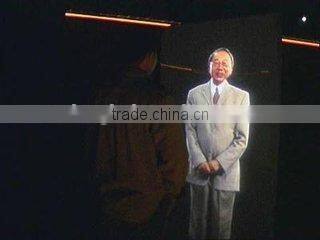 high gaintransparent pvc projection screen fabric for projector use