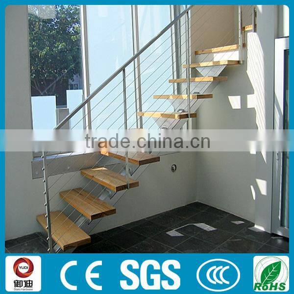 Disply Home stainless straight stairs