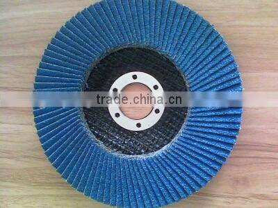 high quality white corundum flap disc for polishing metal, stainless steel