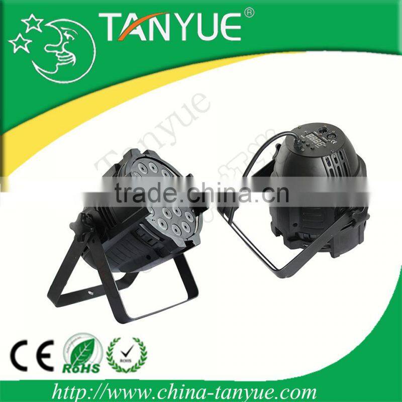 DMX control RGBW control 4in1 led par 18*10w stage light