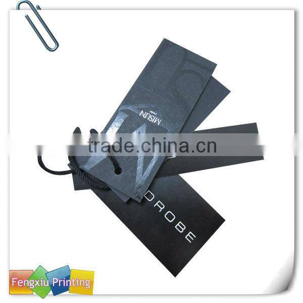 Special Discount Guangzhou 2015 Hot Stamping Colorful Printed Hangtag