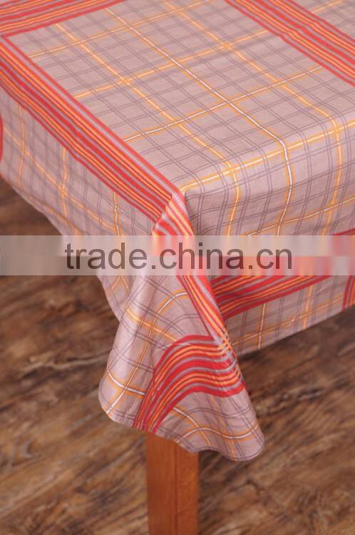 Customer New design Coated waterproof ,Oilproof Table Cover ,Tablecloth Linens ,Printed Table Cloth