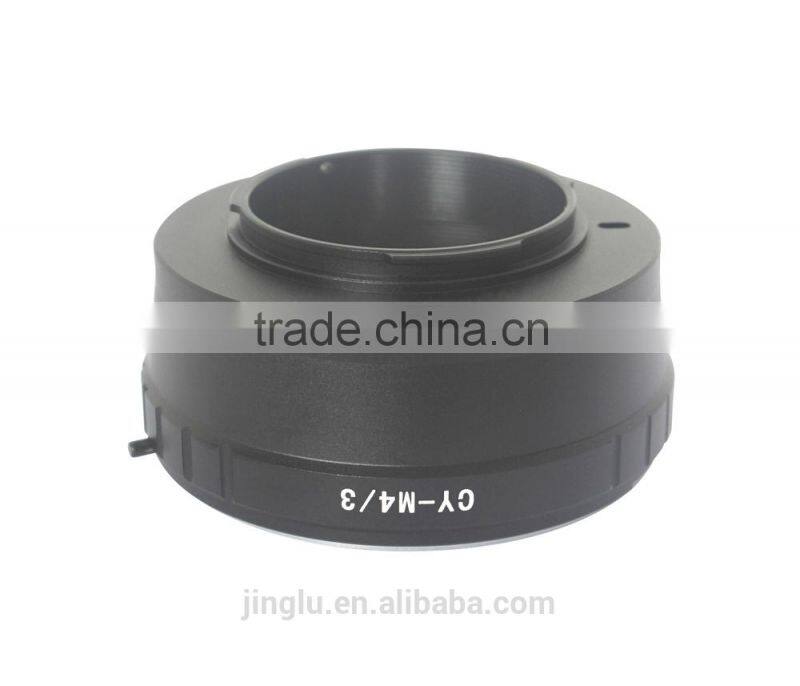CY to M4/3 lens adapter ring with tripod