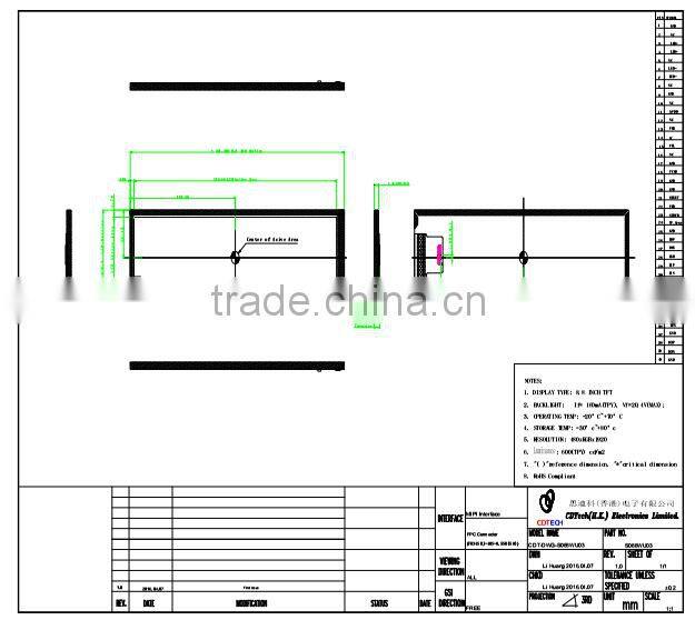 High resolution for beauty shop 8.8inch lcd videowall commercial lcd videowall original panel with controller