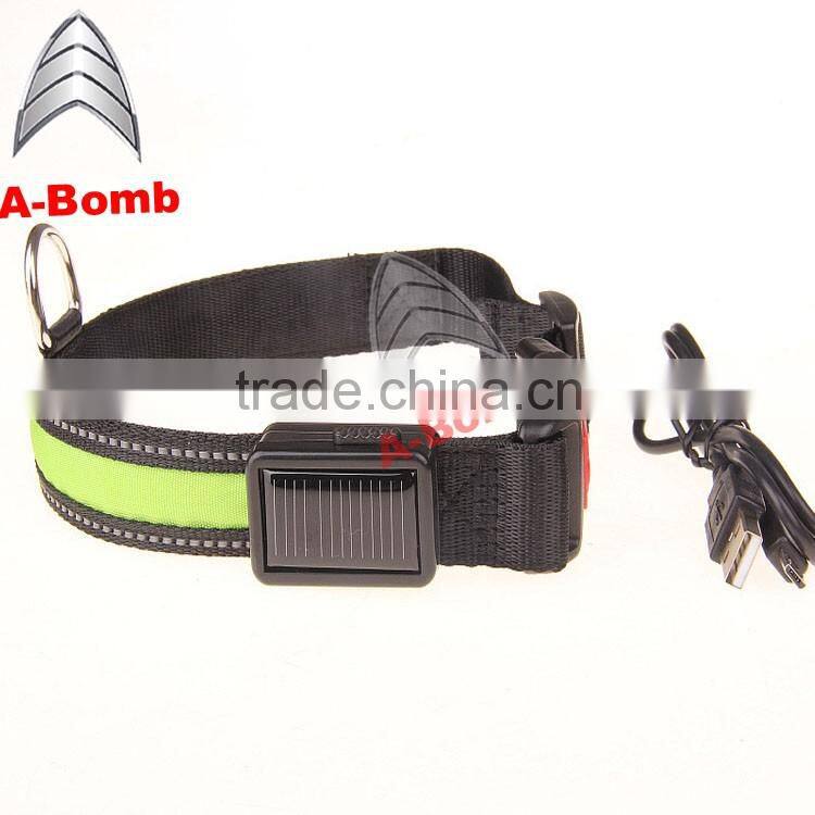 2016 A-bomb LED/solar pet collar