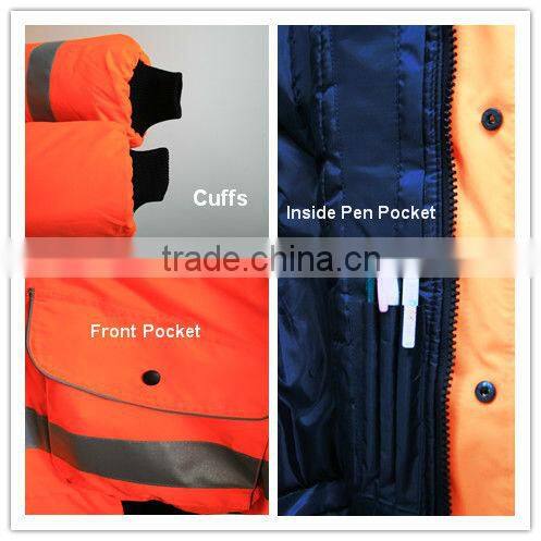 Safety Hi-Vis bomber jacket