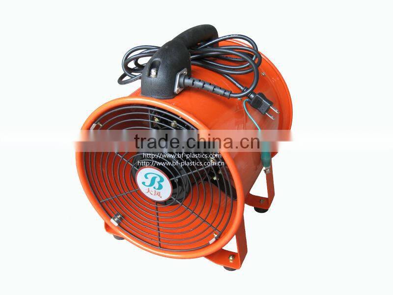 Axial blower in red 200mm 250mm 300mm