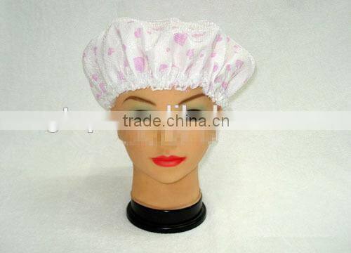 satin bath shower cap single layer SSC-4