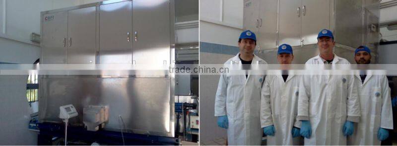 Door to Door to Manila Cube Ice Machine Making Machine 5 MT per day