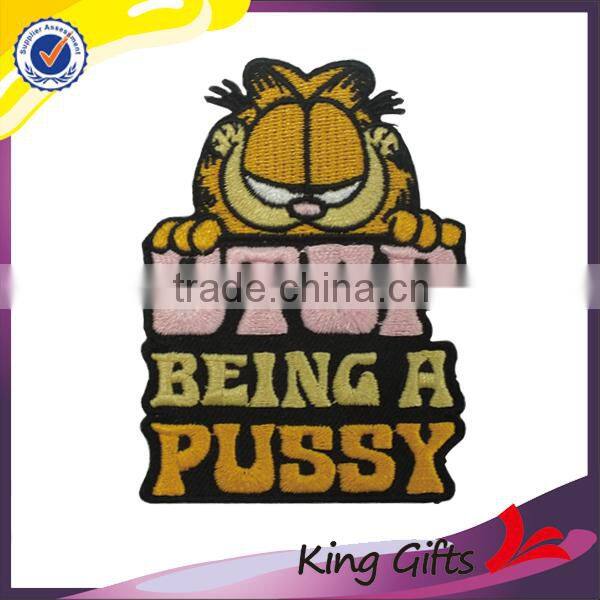 Production factory direct sale CS038A0107-C new style and new design embroidery patch