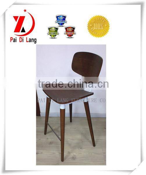 Modern wooden bar chairs