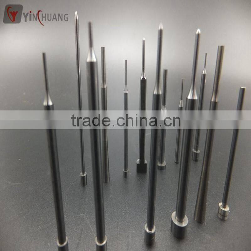 Long life hardened high precision Tungsten Carbide Punches with Key Grooves, Air Holes TiCN Coating