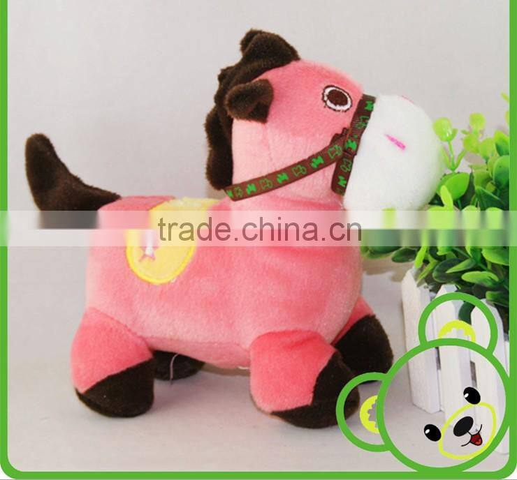 2014 cute fashion plush toy horse stuffed animal toy
