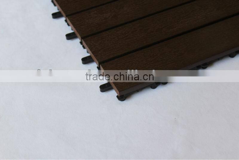 Sanding Surface Treatment and like wood plastics composites WPC Interlocking flooring