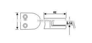 Adjustable Shower Glass Door Hinge Popular